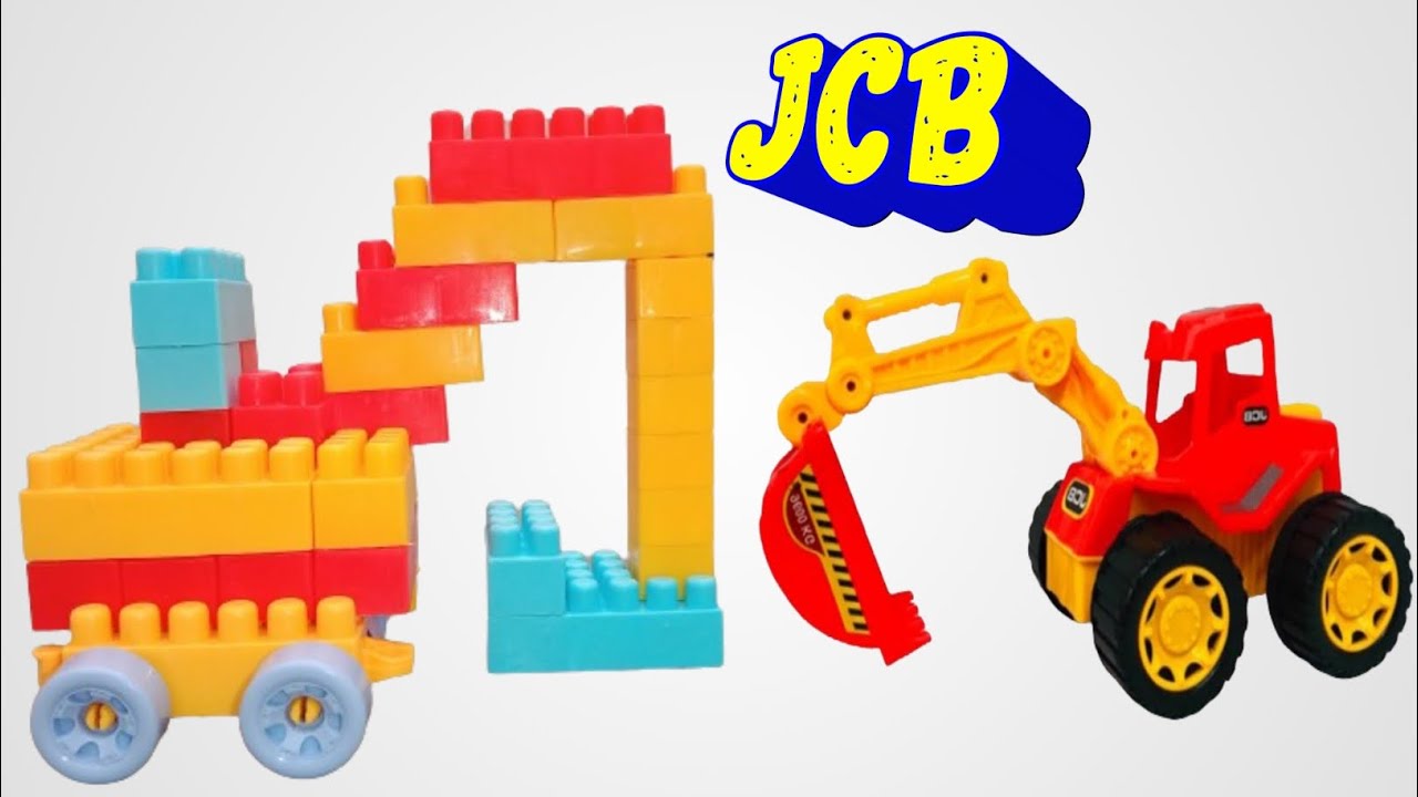 How To Make Blocks JCB | Blocks JCB | Building Blocks For Kids | Blocks ...