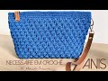 Necessaire em Crochê - Anis - Clutch - Bolsa em Crochê por Marcelo Nunes