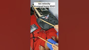 Velocity drumpad konix ED01 #shorts