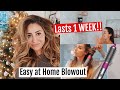 My at Home Blowout Using Dyson Airwrap