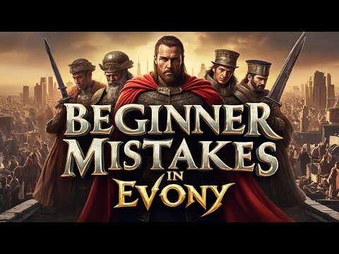 New Beginner Mistakes in Evony