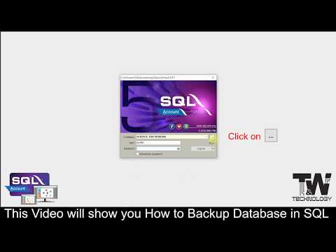 SQL BACKUP & RESTORE DATABASE