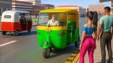 Tuk Tuk Rickshaw Game Driving Simulator - Android Gameplay