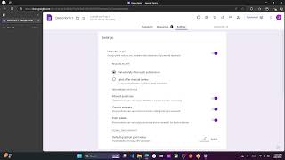 How to set default point for each question in Google Form