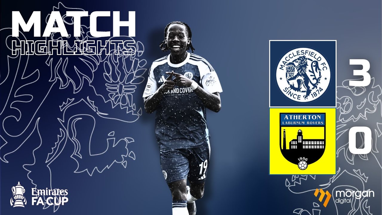 The Silkmen go through in the Emirates FA Cup 🏆| Macclesfield FC 3-0 Atherton Laburnum Rovers