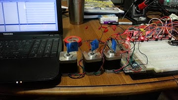 CNC PCB mill stepper motors running gcode