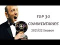 Peter Drury&#39;s Top 30 Commentaries