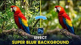 How to Blur Background in Photoshop Like DSLR 📸 | Super Blur Effect Tutorial screenshot 4