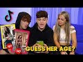 GUESS HER AGE CHALLENGE! (Tik Tok Edition) Ft. Bryce Hall &amp; Addison Rae (PART 2)