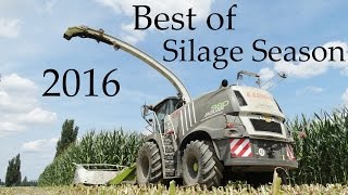 Best of Silage Season 2016 | Claas-Krone-Fendt-John Deere-New Holland