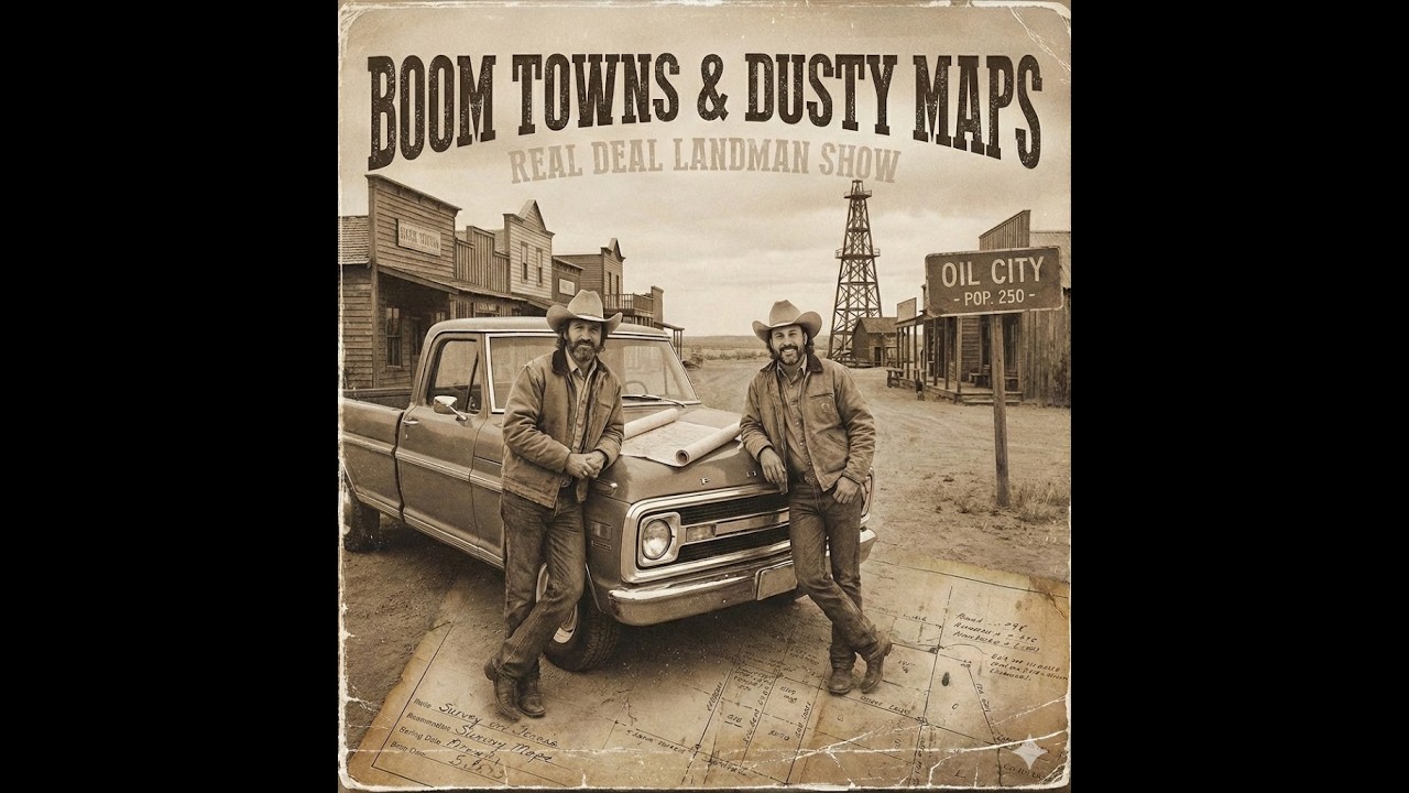 The Real Deal Landman Show - Boom Towns & Dusty Maps