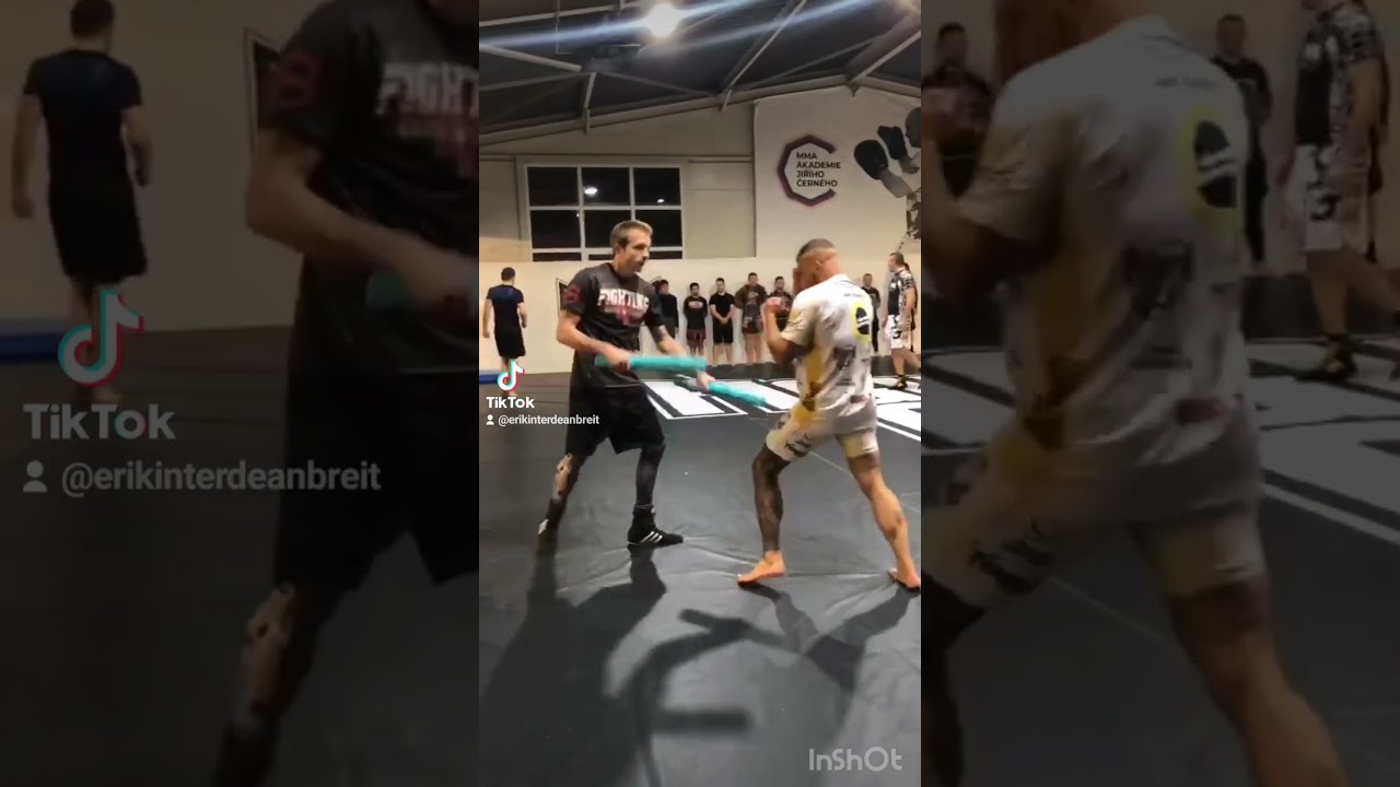 Jan Široký MMA fighter padwork 