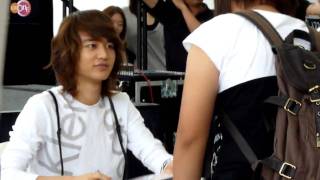 100131 Shinee Fansign - Minho Focused