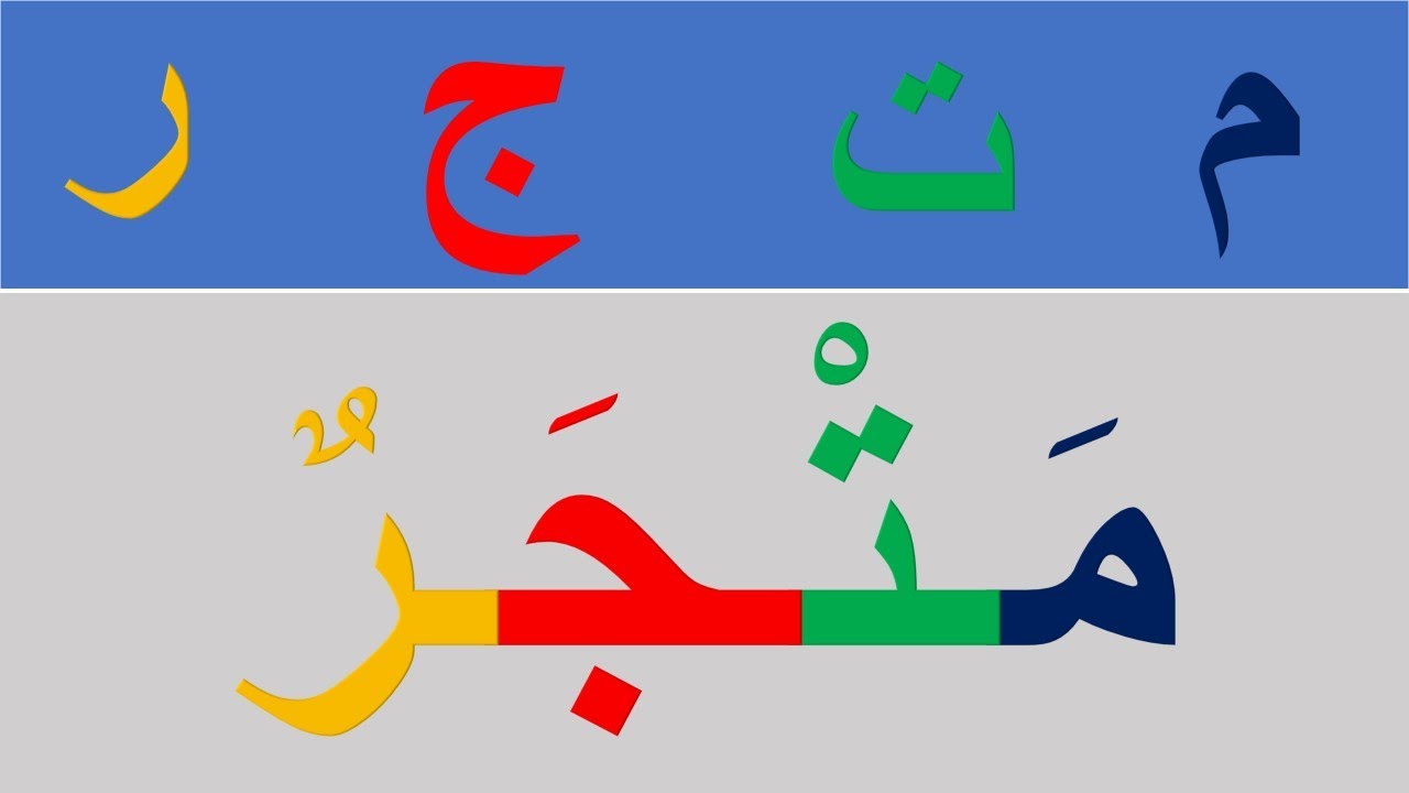 اجي تعلم واستفد مع دروس محو الامية / قراءة الحروف وجمع الحروف وتوين الكلمة