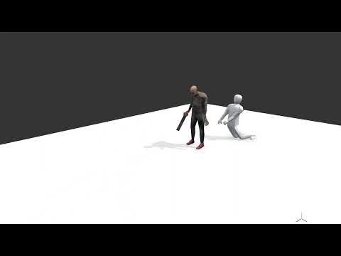 Ik rigging animation test prisma 3d granny