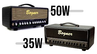 Bogner Ecstasy 3534 - 50W Vs 35W Is More Watts Better???