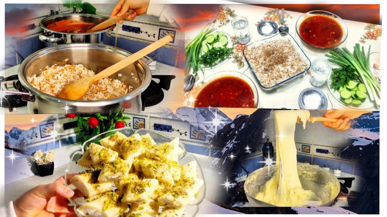 رحنا زياره لعند بيت عمي❤️ وطبخة باميه على الطريقه الحلبي وتحلاية السهره 😁عملت حلاوة الجبن🧀