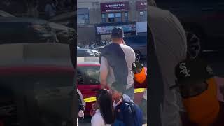 Huge multi car accident Allerton Avenue Bronx #passengereye #automobile