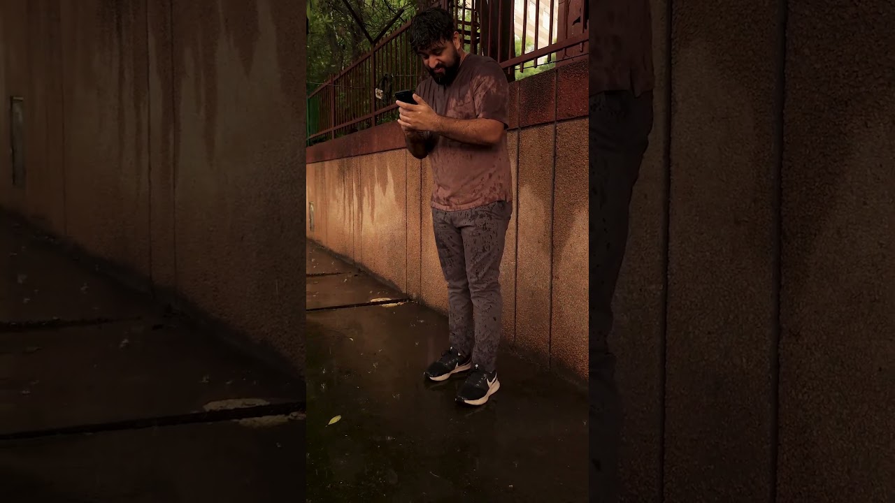 I got stuck in Delhi's bizarre weather for 1 hour and this happened 