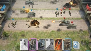 heroes of war ww2 idle rpg mod apk unlimited money | heroes of war ww2 army games screenshot 1