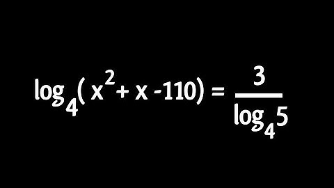 Unlock the Secret to Solving This Tricky Logarithmic Equation! 🔥 | Math Problem Explained