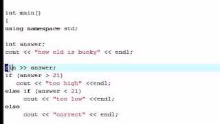 C++ Tutorial - 19 - The if else if else Statement.avi