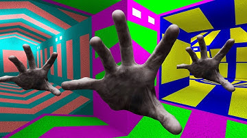 Scary Hand Nextbot Chases Me In Parallax, Liminal Hotel and Maze