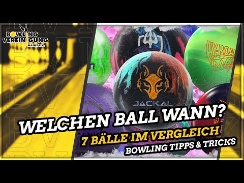 7 Bowling Bälle im Vergleich! Wann welche Linie Spielen? | Bowling Tipps und Tricks