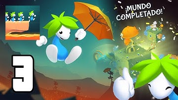 Lemmings: Puzzle Adventure (iOS/Android) - World 3 Complete - Gameplay Walkthrough