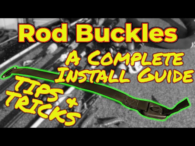 How to Install Rod Buckles AKA Rod Straps or Retractable Strap 