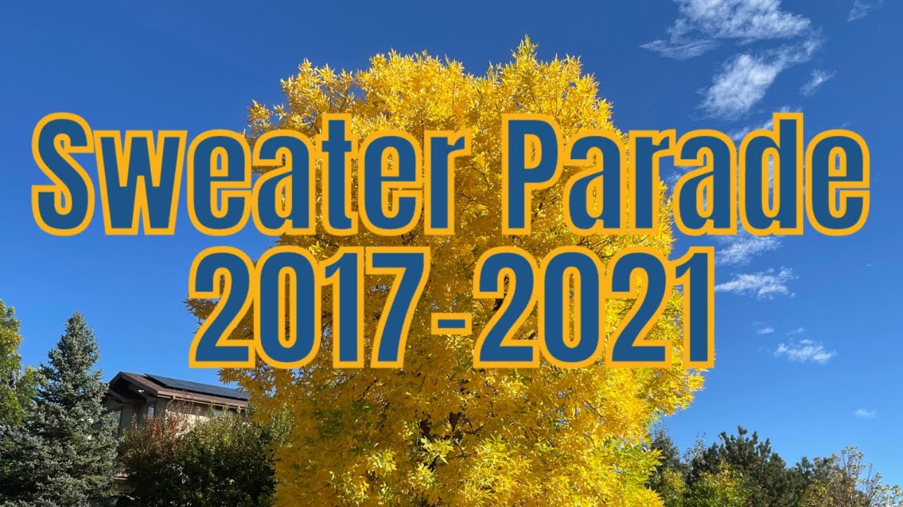 Parades and Throws Sweater