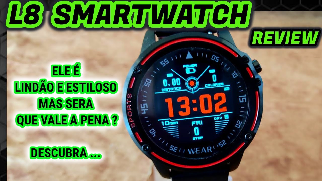 Smartwatch l8 é bom Clearance