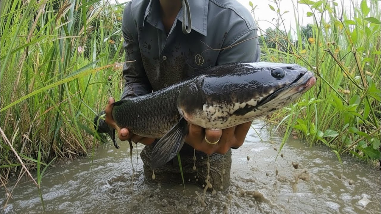 Bắt Đầu Mùa Săn Cá Lóc Đồng