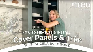 How To Measure and Install Cover Panels & Trim with Angela Rose Home