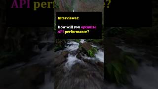 Celebrity How to Optimize API Performance  | Backend Interview #shorts #viral #trending #coding Net Worth