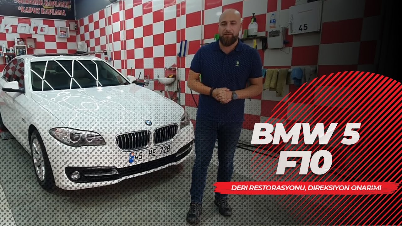 BMW 5 F10 // Seramik Kaplama, Detaylı Temizlik, Deri Restorasyonu, Direksiyon Onarımı #birlikoto