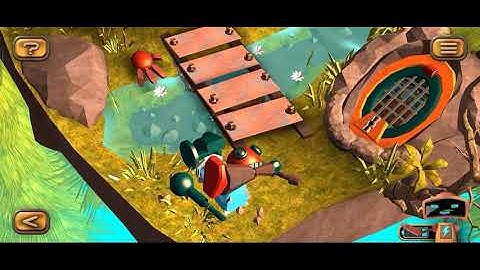 Tiny Robots River Crash Level-18