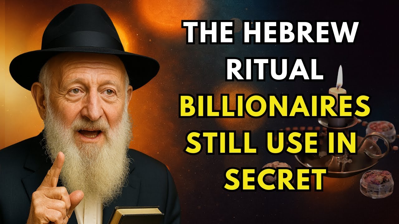 They Hid This Hebrew Prosperity Ritual for Centuries… Until Now — Billionaire Rabbi