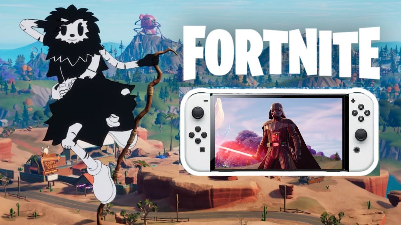 Partida de FORTNITE en NINTENDO SWITCH 10 KILLS Gameplay en OLED - YouTube
