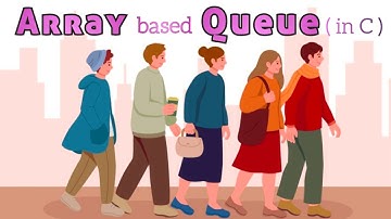 C Program to Implement Array based Queue(Without Operations)| C Programming | Coding Draft by Kanika