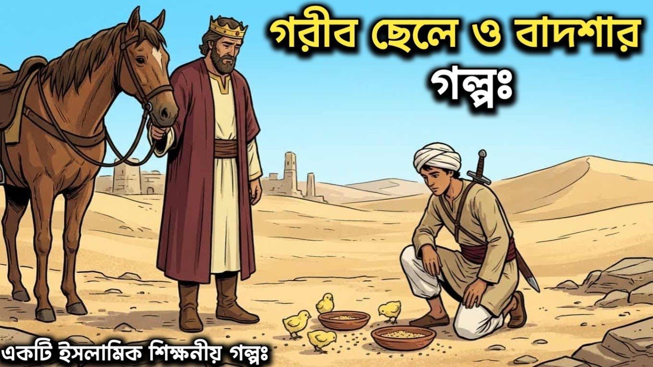 দরিদ্র ছেলে এবং রাজার আজব একটি ঘটনা। ইসলামিক শিক্ষনীয় গল্প। #ইসলামিকগল্প 