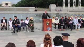 World War II Memorial ceremony honors the fallen