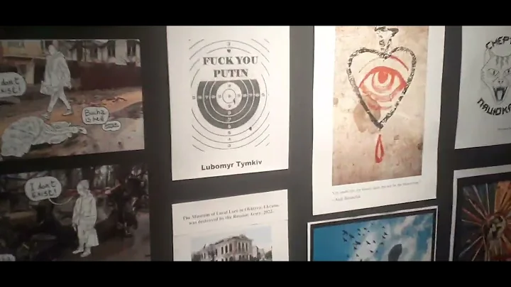 Ukrainian show at  C squat Museum of reclaimed Urban space