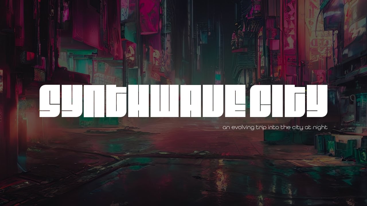 Synthwave City - Stable Diffusion Animation - YouTube