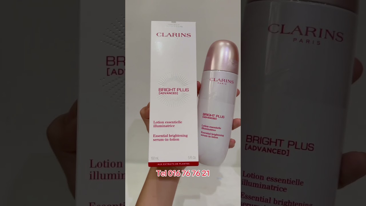 Clarins set bright plus best seller highly recommend
