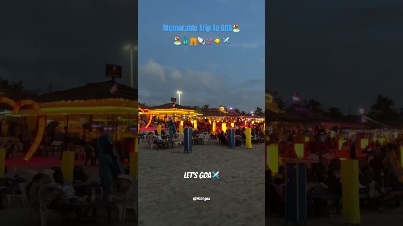 Always a memorable trip for sure!So when are you coming to GOA!✈️🔥