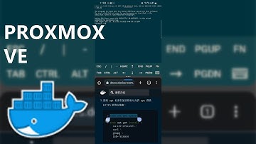 如何在PVE里安装Docker | ProxmoxVE