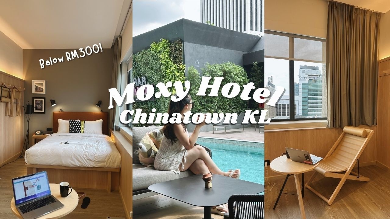 Affordable Hotel in Kuala Lumpur? Moxy Chinatown Room Tour