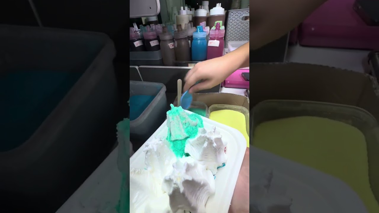 RAINBOW SHERBERT TRAY 🌈