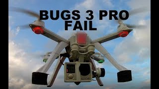 Mjx Bugs 3 Pro Walkera Gimbal Gopro Epic Fail Review